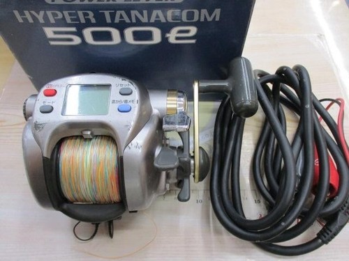 Daiwa HYPER TANACOM 500 e Electric Reel Big Game Used with Box