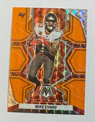 2022 Panini Mosaic Reactive Orange #184 Mike Evans Tampa Bay