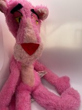 Vintage Pink Panther Plush 1964 Mirisch-Geoffrey Mighty Star 20 Stuffed Animal