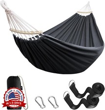 Hamaca De Camping Patio Jardin Hamacas Colgantes Para Exterior Portatil NUEVO US