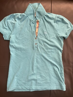 Womans authentic Burberry Polo Pique shirt