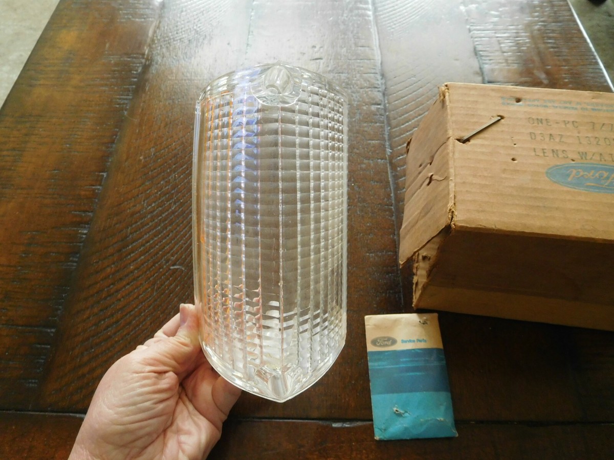 確認用ページ Lei 1973 1974 Ford Ltd NOS RH OEM Parking Light Lamp Lens D3AZ