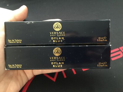 Versace Dylan Blue Pour Homme EDT Perfume 0.3fl oz/10ml BNIB Free Shipping