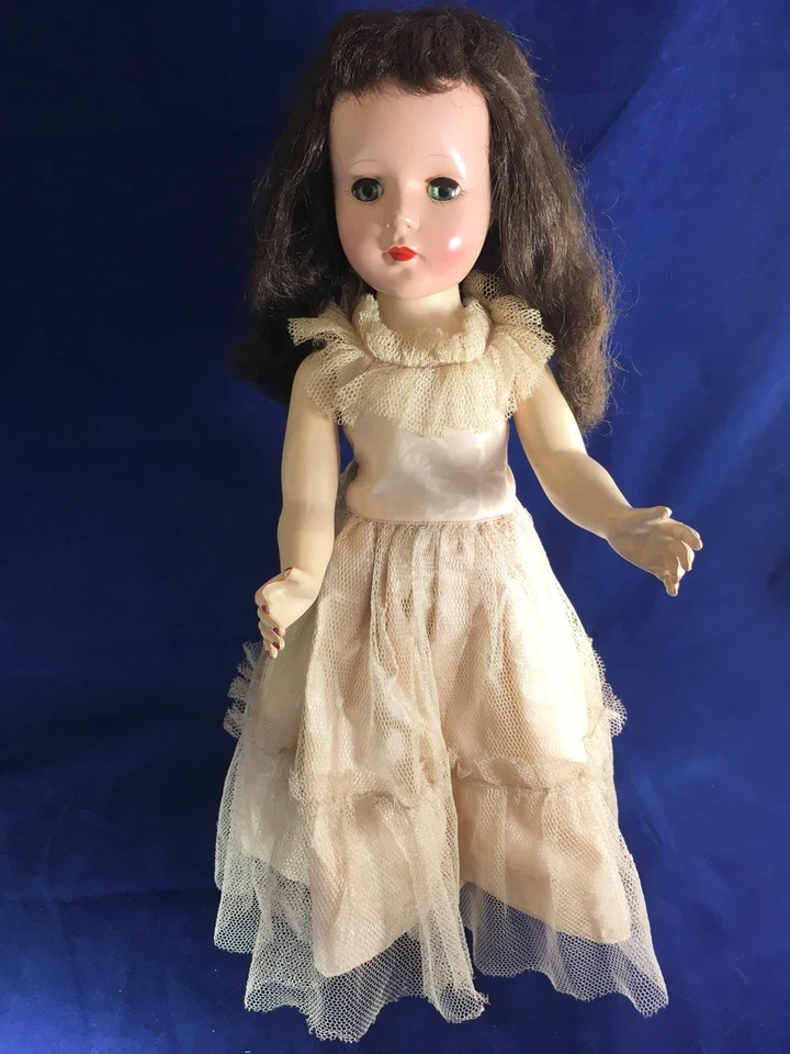 Muñeca Composición Vintage Sin Marca 17" Foto 2 de 4