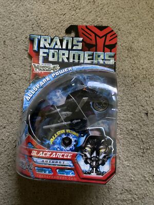 Transformers 2007 Movie Deluxe Allspark Power Black Arcee