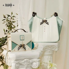 Genshin Impact Official Venti Theme Handbag Shoulder Crossbody Bag Tote Bag Gift