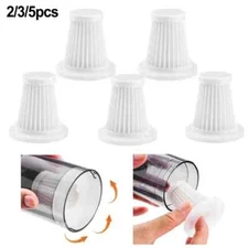 2/3/5Pcs Car Vacuum Cleaner Filter Washable Reusable Universal Filter Parts
