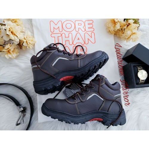 Botas Skechers Trabajo Calce Relajado Burgin Sosder Puntera Compuesta Para Hombres Talla 12 Puntera de Acero - Imagen 3 de 9