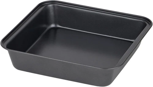 Home Basics Padella Quadrata Antiaderente, Pentole Durevoli per Cottura Senza Sforzo - Foto 1 di 1