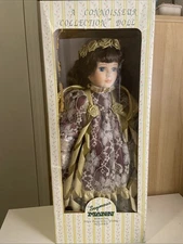 Seymour Mann Connoisseur Collection Porcelain Girl Doll NEW