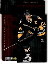 1996-97 Collector's Choice Mario Lemieux You Crash the Game Gold Exchange #CR5