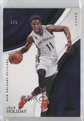 2016-17 Panini Immaculate FOTL FOTL Emerald 3/5 Jrue Holiday #51 h2o