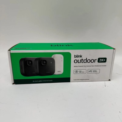 New Blink Outdoor 2K+ Outdoor Camera Black B0F95MMMJF