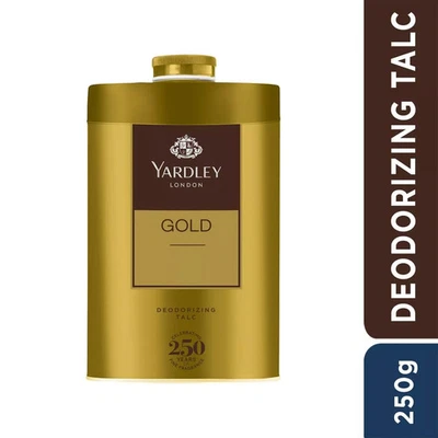 Yardley London Gold Perfumed Talcum Powder 250G