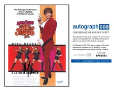 Mike Myers signed "AUSTIN POWERS" 8x10 Photo PROOF d The Spy Who Shagged Me ACOA