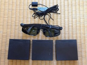 Vectrex 3D Imager Glasses 3D Mine Storm Narrow Escape Crazy Coaster Japan