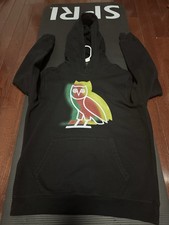 October's Very Own OVO Multicolor Owl Logo Hoodie Mens Size Medium