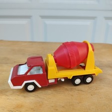 Vintage 1970 Tootsietoy 6" Cement Truck *No Windows* USA Made