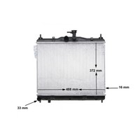 KüHler MotorküHlung Mahle CR 1277 000S FüR Hyundai Getz