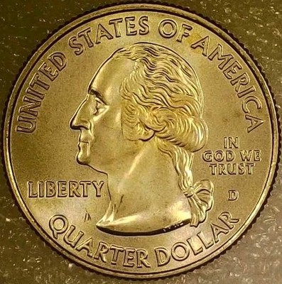   UNCIRCULATED (Satin Finish) 2009-D DC WASHINGTON QUARTER DDO DDR VARIETY