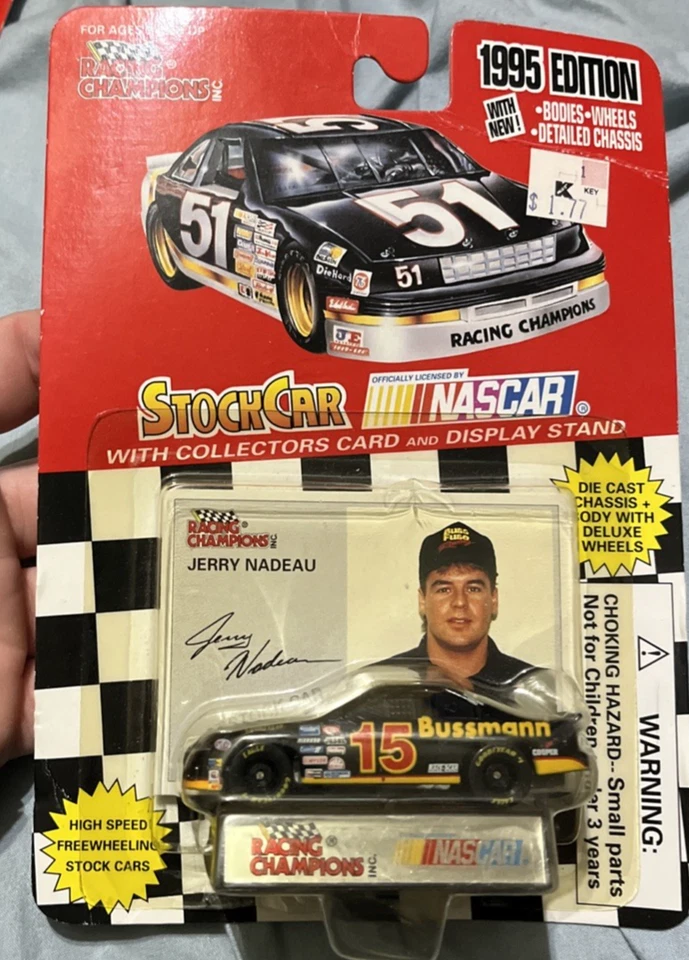 Lot of 11 Racing Champions NASCAR 1:64 Diecast Stock Cars NEW Vintage 1994-1996 - Image 3 of 4