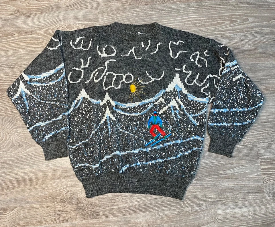 Suéter de esquí vintage Monte Carlo - talla 52 (aprox. L) - Buen estado Foto 2 de 4