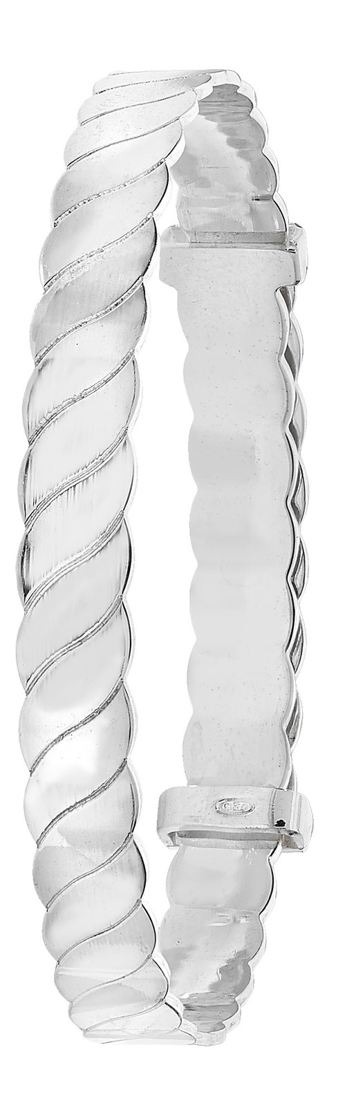 Jonc extensible baby argent 925, le bracelet sécurisé à porter au quotidien dès les premiers mois