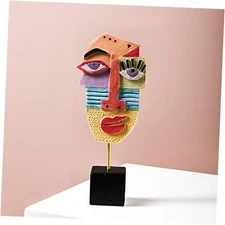 - Handcrafted Statues Resin Abstract Sculpture for Home Decor 1 PCS Wink