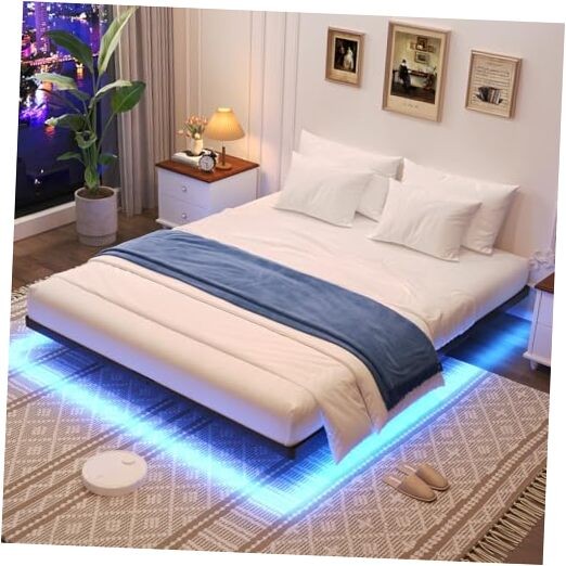 Queen Size, Queen Bed Frame Queen (u.s. Standard) Modern