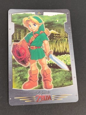 Link The Legend Of Zelda: Ocarina Of Time Nintendo BANDAI 1999 Japanese eb146