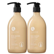 Luseta Rice Water Shampoo and conditioner Set Strengthening & Nourishing Revi...