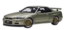 AUTOart 1/18 Nissan Skyline GT-R R34 V Spec II Nur BBS LM Wheel Ver Millen Model