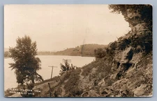 NAZOMANIE WI LAKE MARION ANTIQUE REAL PHOTO POSTCARD RPPC