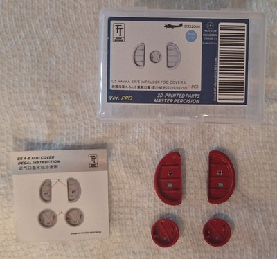 WULA MODELS US32006 1/32 US NAVY A-6A Intruder FOD Covers for TR 02249（4pcs）