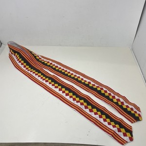 Native American Seminole Miccosukee Patchwork Handmade Quilted Fabric Strip