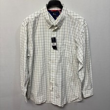 NWT Tommy Hilfiger Men 80's 2 Ply Cotton Button Shirt Top XXL 2XL C030 -4