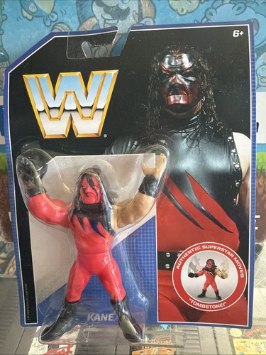 Kane WWE Mattel Retro Series 2 Action Figure New...
