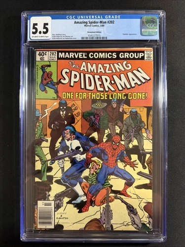 Amazing Spider-Man #202 CGC 5.5 1980 Marvel Comics Bronze Age 1st Print *S15