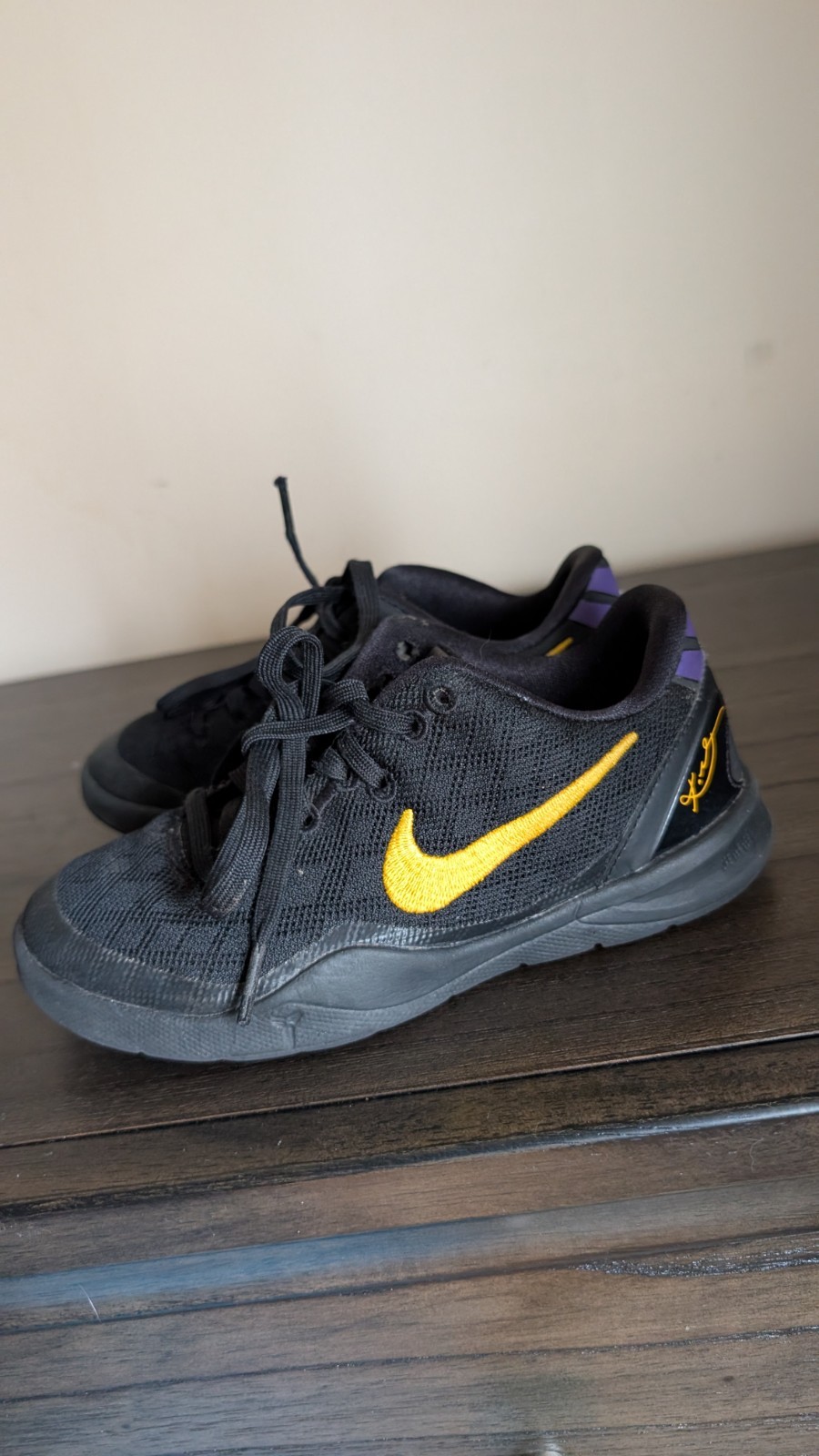 Nike Kobe VIII (PS) shoe FN0267-002 pre-school size 13C Kids thumbnail 3