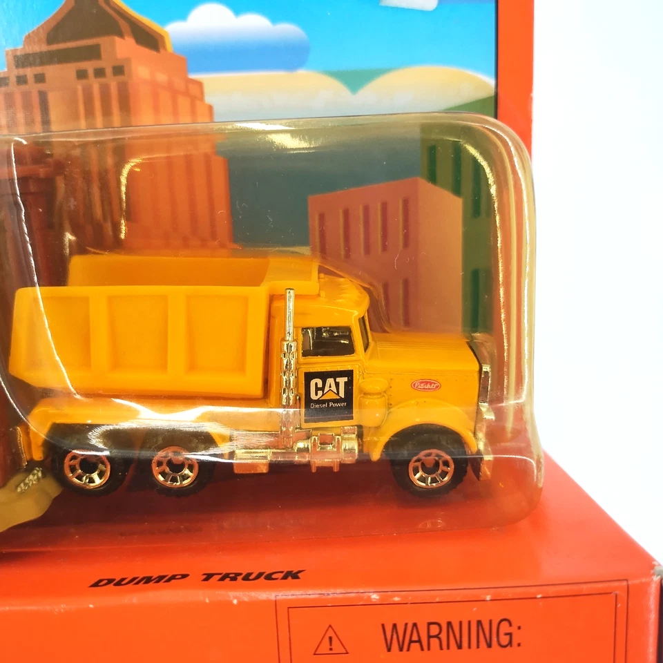 1:64  Matchbox Famous Places Empire State Building Backhoe & Dump Truck NIB - Image 4 of 4