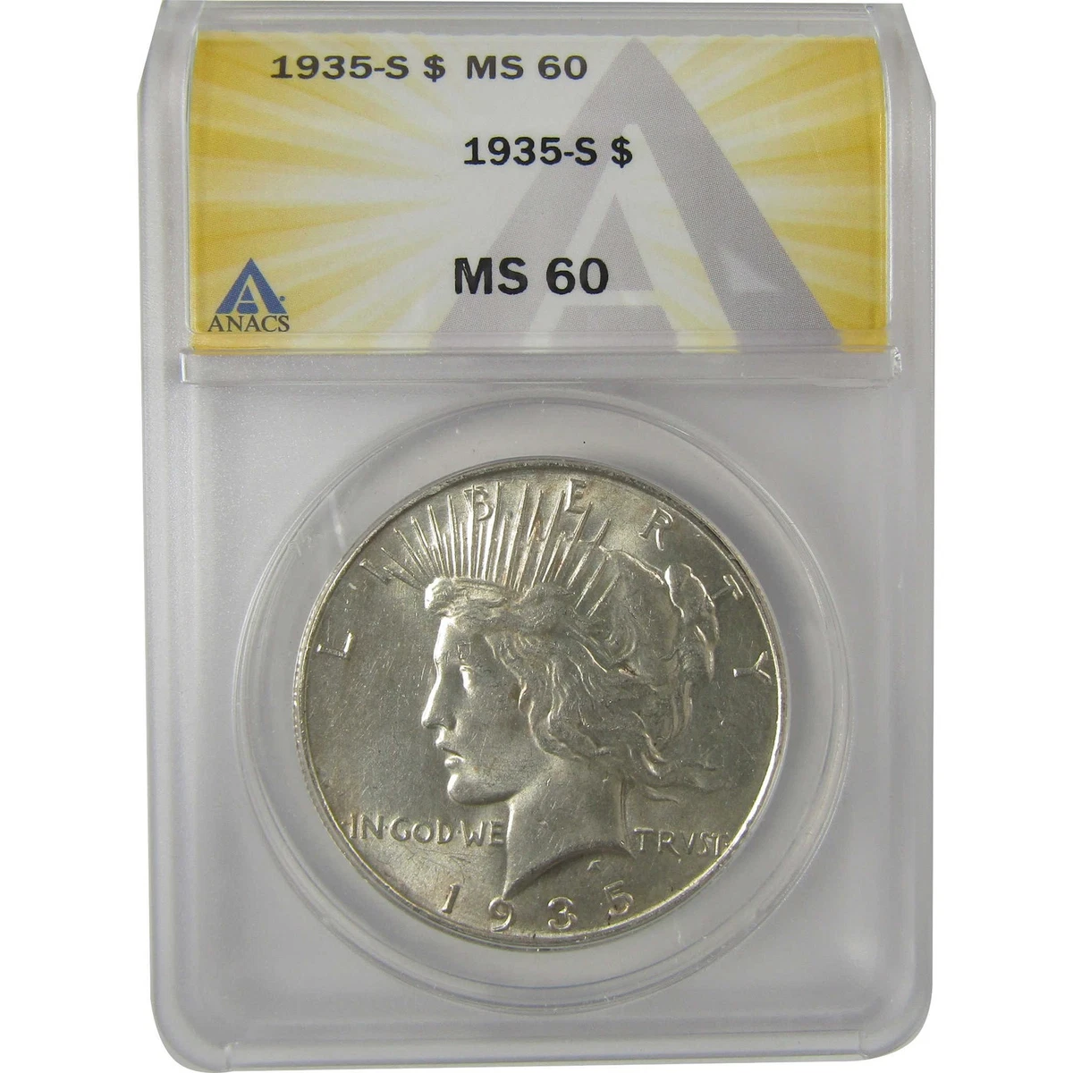 1935-S ピースダラー銀貨 1935 Peace Dollars for sale | eBay