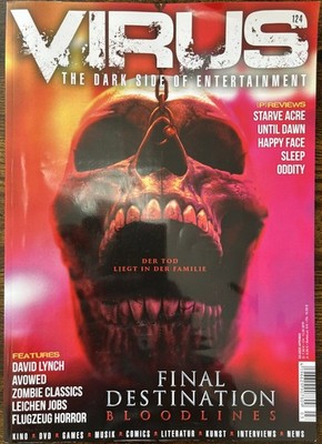 VIRUS Filmmagazin Horror SciFi #124 April / Mai 2025 mit Sonderheft