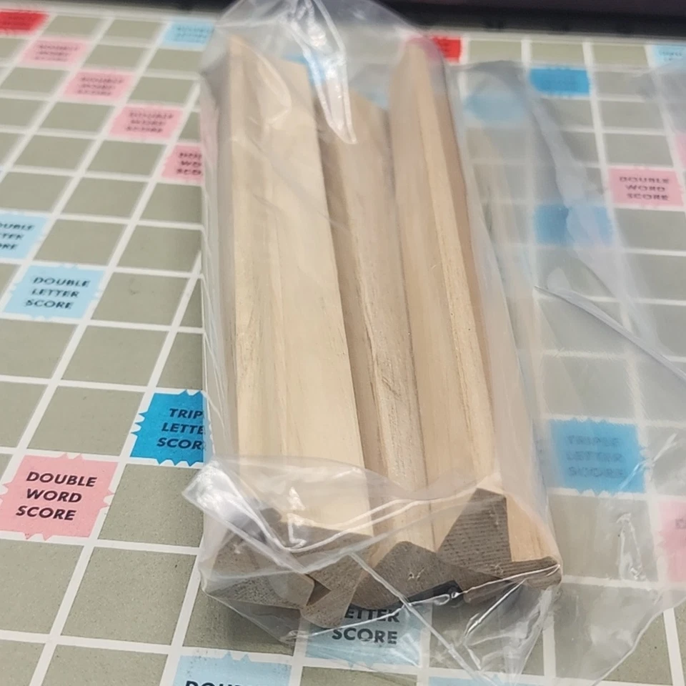 Vintage Selchow & Righter Scrabble Crossword Game Complete 100 Tiles 4 Racks - Image 3 of 4