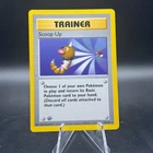 Scoop Up 78/102 Rare Base Set Shadowless Pokemon 1st Edition Near Mint
