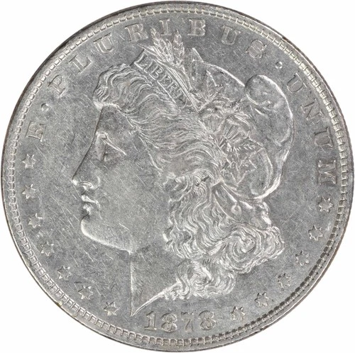 1878 Morgan Silver Dollar 8TF EF Uncertified #1134