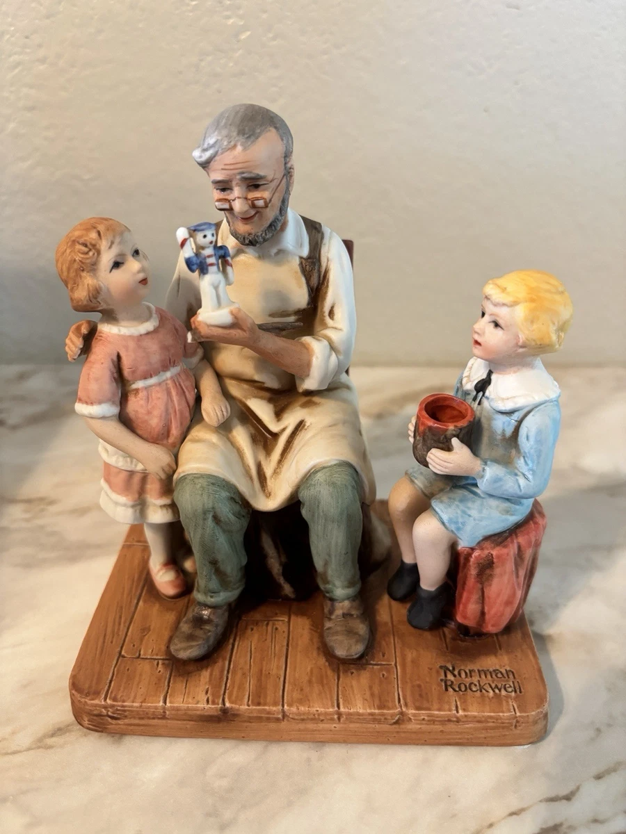 Norman Rockwell Figurine The Toymaker for sale | eBay