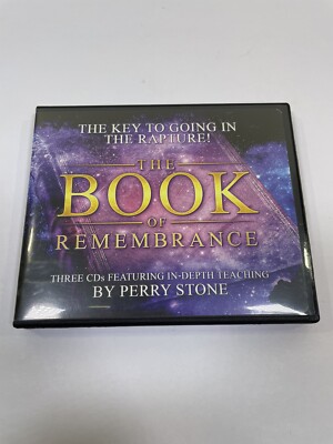 The Book of Remembrance - Perry Stone 3 CDs -The  Key to Going in The Rapture
