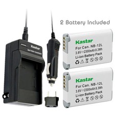 NB-12L Battery  Normal Charger for Canon Legria Mini X, Vixia Mini X