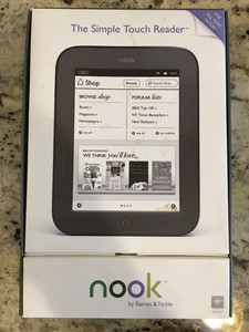 Barnes Noble Nook Simple Touch Bnrv300 E Reader Wi Fi