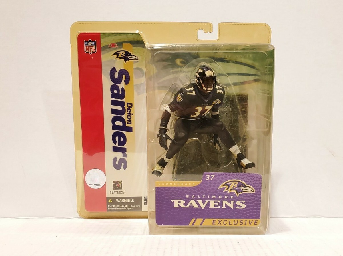 DEION SANDERS Baltimore Ravens McFarlane Collectors Club Exclusive